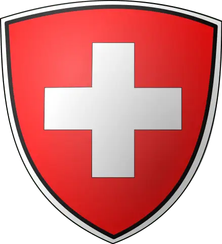 Alcatel-Lucent: Sunrise Terminates Msp Contract 5 shield emblem with red background and white cross symbolizing neutrality and national identity.