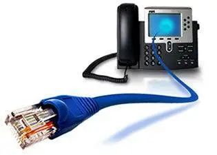 Voip Phone Services Are More Intuitive 2 sleek black voip office phone with ethernet connectivity for modern communication solutions.