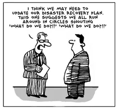 Information Security And Disaster Recovery : How To Protect Your Business From Mother Nature 1 average disaster recovery comix
