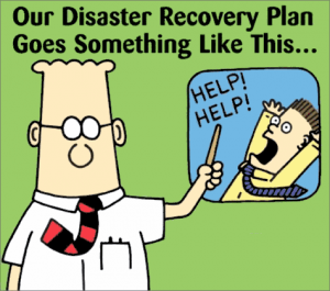 bad disaster recovery plan comix