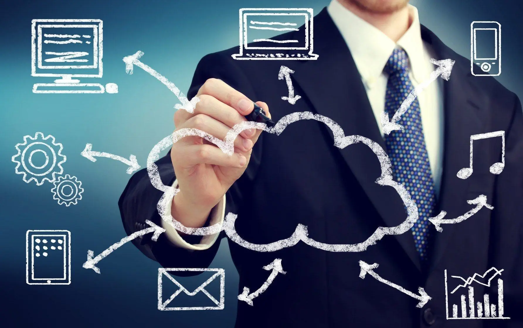 Cloud-Based It Support: 3 Reasons Why Your Business Is Ready 3 professional man illustrating innovative technology solutions against a digital backdrop in miami.