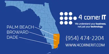 How To Protect Your Business Against Viruses 3 florida counties highlighted for it support against viruses from 4 corner it.